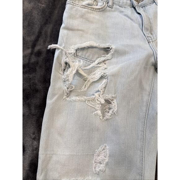 Forever 21 Women's Size 26 Blue Skinny Leg Light Wash Cotton Blend Stretch Jeans - Picture 5 of 16